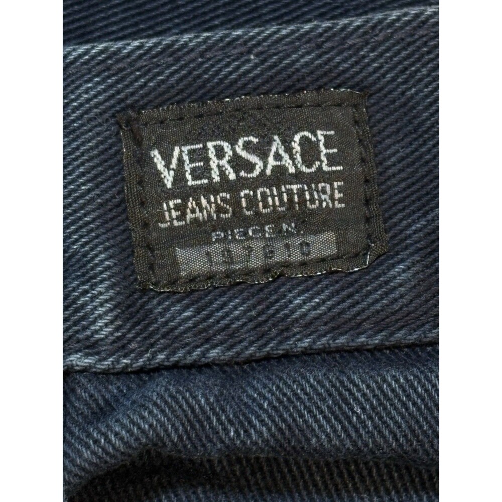 Vintage Versace Jeans Couture Men's Jeans 34/46 Blue Denim Medusa Made Italy